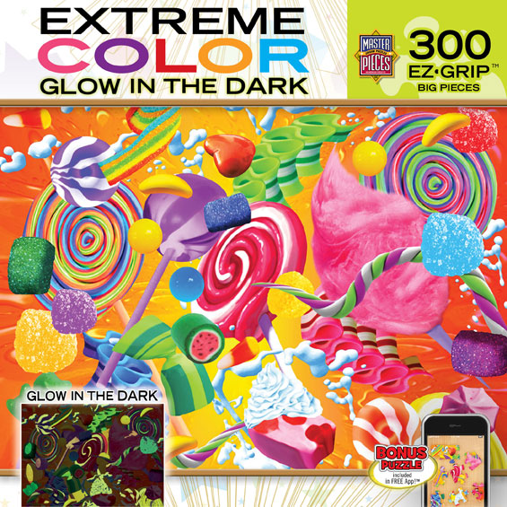 Bright Delight (Extreme Color) Glow in the Dark Puzzle