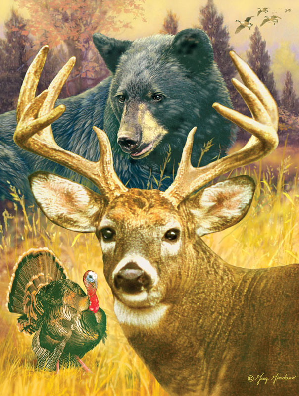 Hunter's Dream, 500 Pieces, SunsOut Puzzle Warehouse