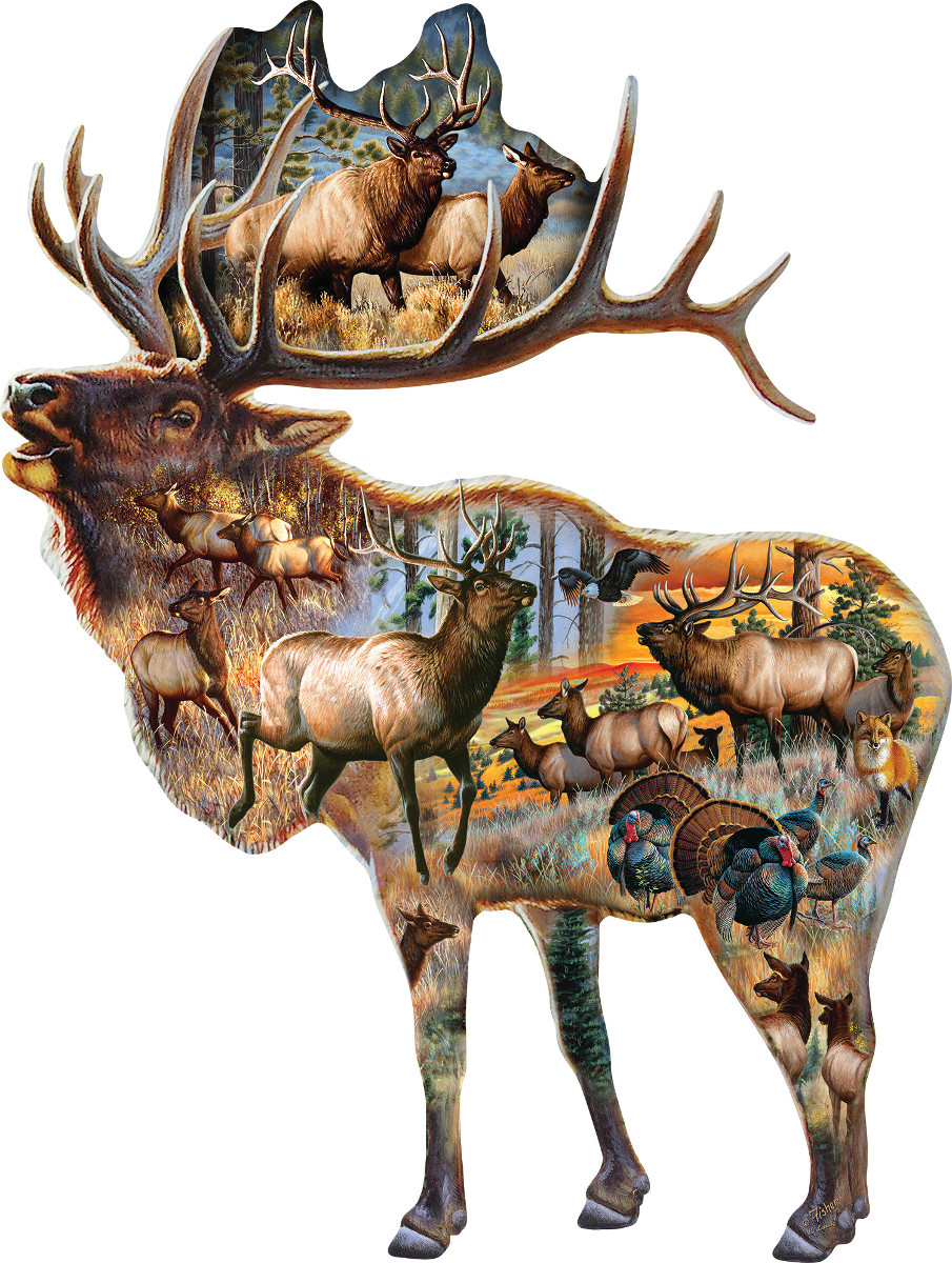 Bugle Call, 800 Pieces, SunsOut Puzzle Warehouse