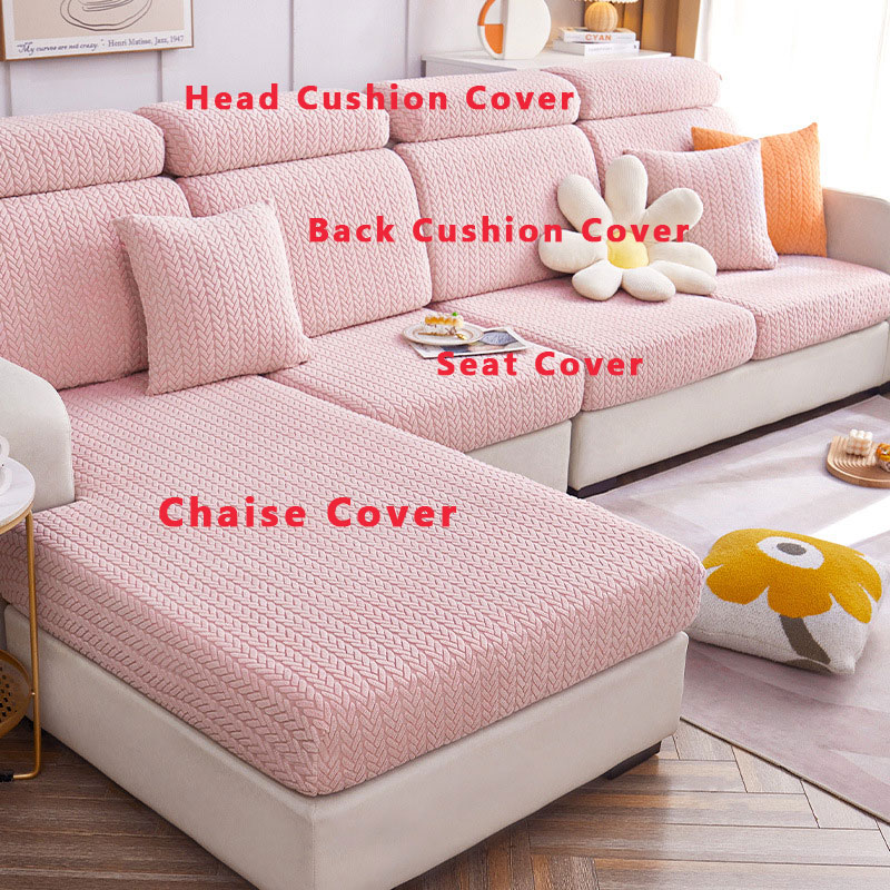 Ownkoti Wheat Pattern Sectional Pet Couch Cover ownkoti