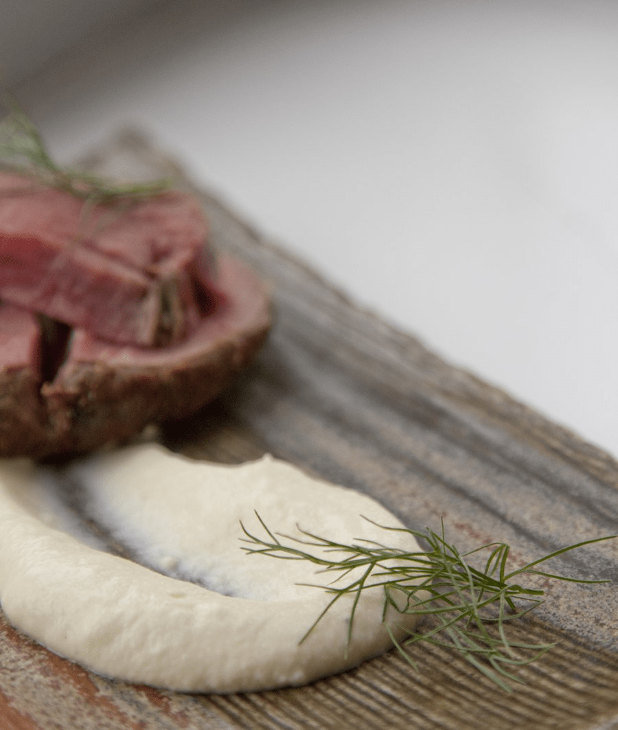 Seared Tenderloin with a Fennel Puree