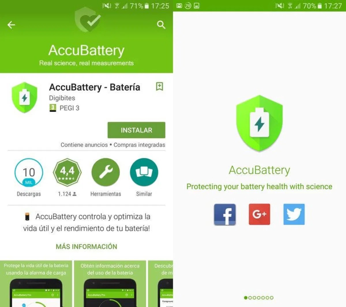 Protege la vida útil de la batería de tu dispositivo con AccuBattery