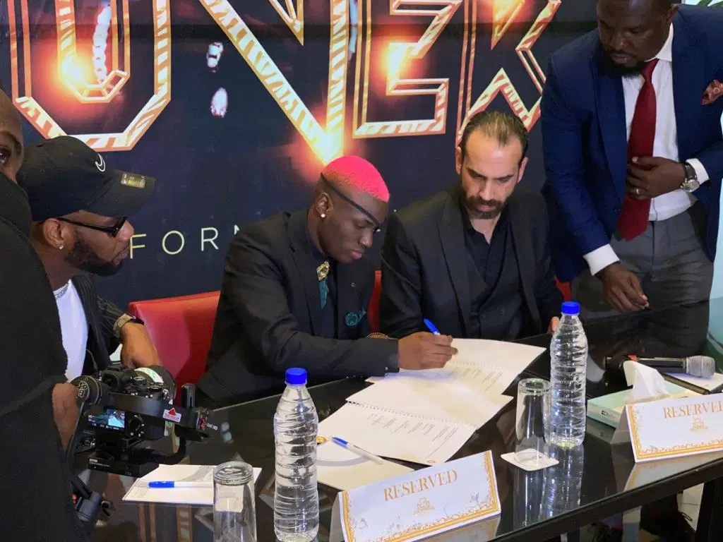Singer Ruger signs residency deal with Eko Hotel