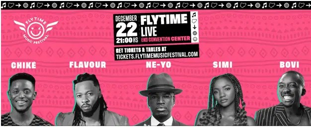 December Nigeria Conedy Show 2023 Wizkid, Davido, Neyo, Bovi, Others Set For Flytime Music Festival - Vanguard News