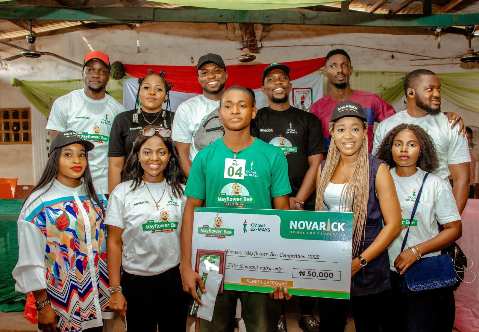 Novarick Homes sponsors spelling Bee in Ikenne, gives lands