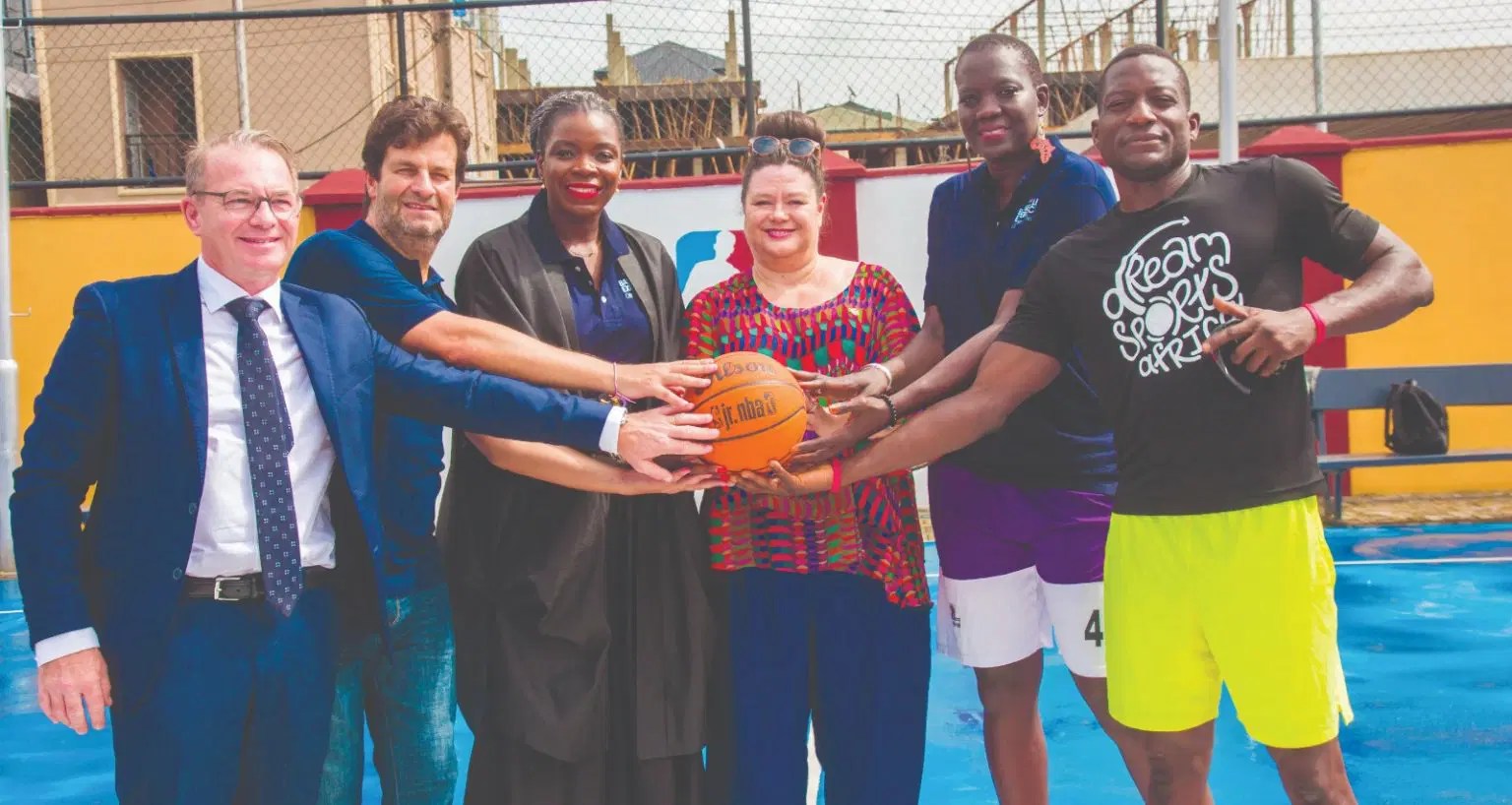 Basketball Experience AFD, NBA Africa unveil refurbished court in Lagos Vanguard News