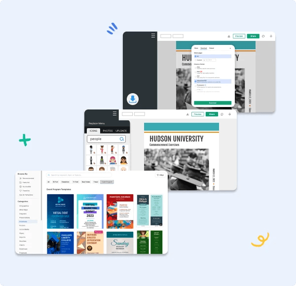 Free Event Program Creator Design Event Programs Online