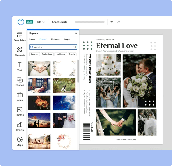 Free Online Magazine Cover Maker Venngage