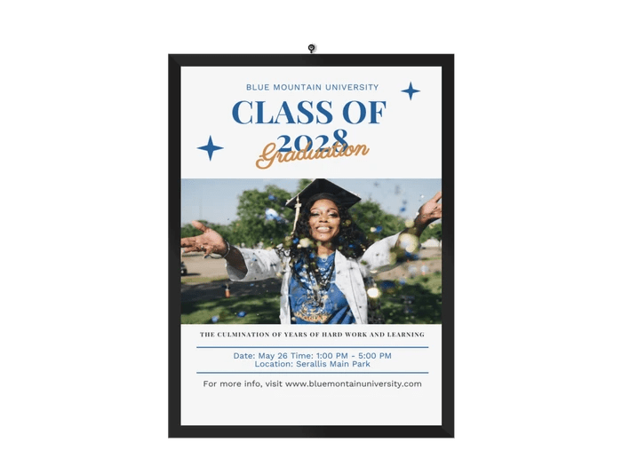 Free College Poster Templates Venngage