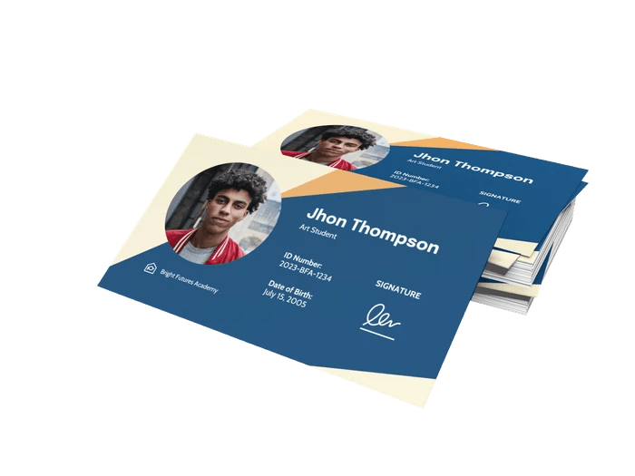 Free Student Business Card Templates Venngage