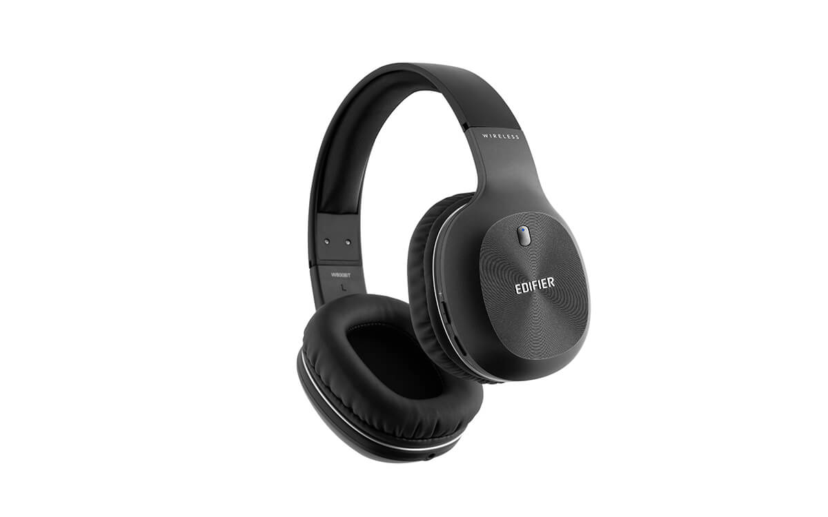 W800BTBK Edifier Wired and Wireless Headphones Black Techbuy