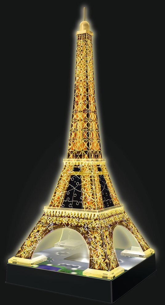 Ravensburger Eiffel Tower Night Edition –3D-Palapeli, 216 Palaa – Palapelit – Pelit Ja Oppiminen – Lelut – Verkkokauppa.com