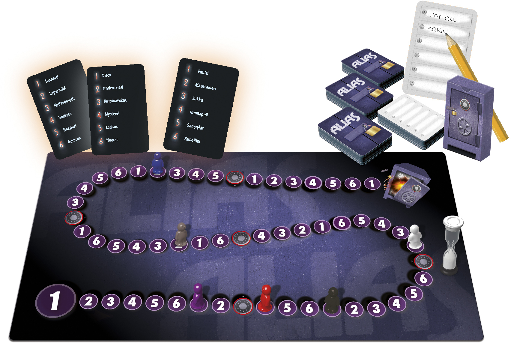 Tactic Late Night Alias -Partypeli – Partypelit – Pelit Ja Oppiminen – Lelut – Verkkokauppa.com