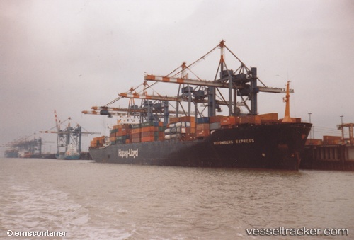 MSC Germany Cargo Ship, IMO 7502928, Callsign A8AH4