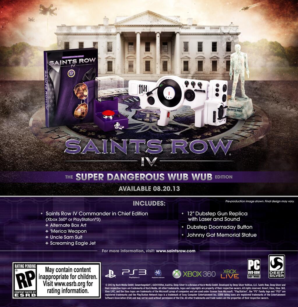 Saints Row 4 Collectors Edition