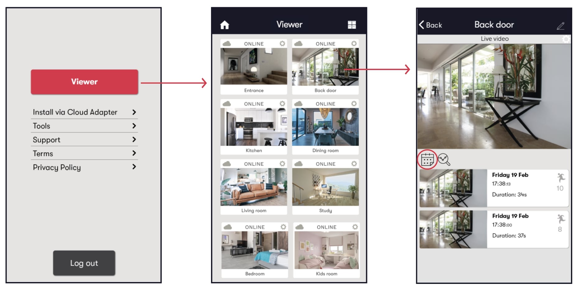 Mobile App for Uniview Cameras Videoloft