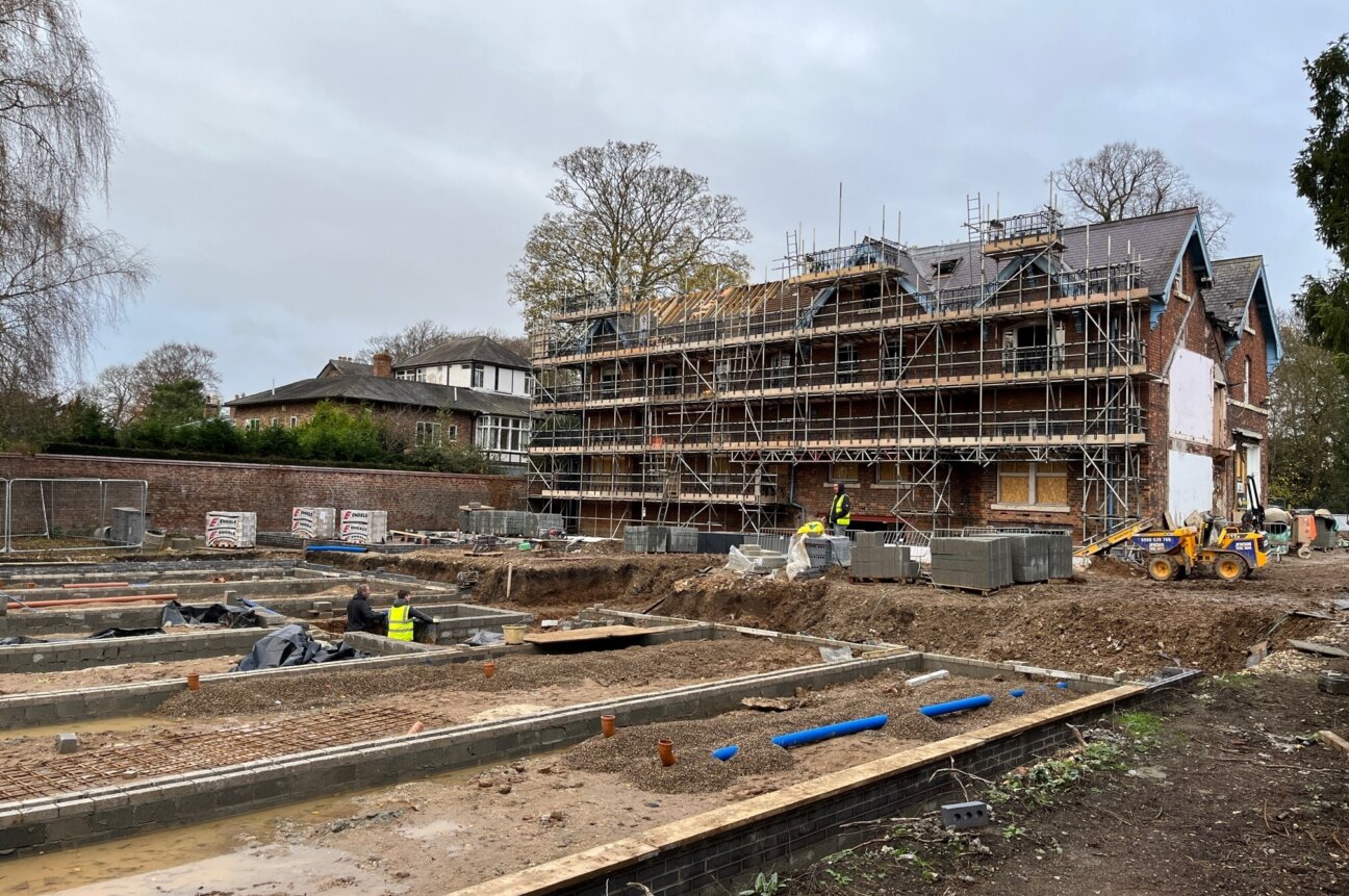 Beverley House Site Progress! Vincent & Partners