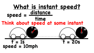 What Is Instantaneous Speed Virtual Nerd