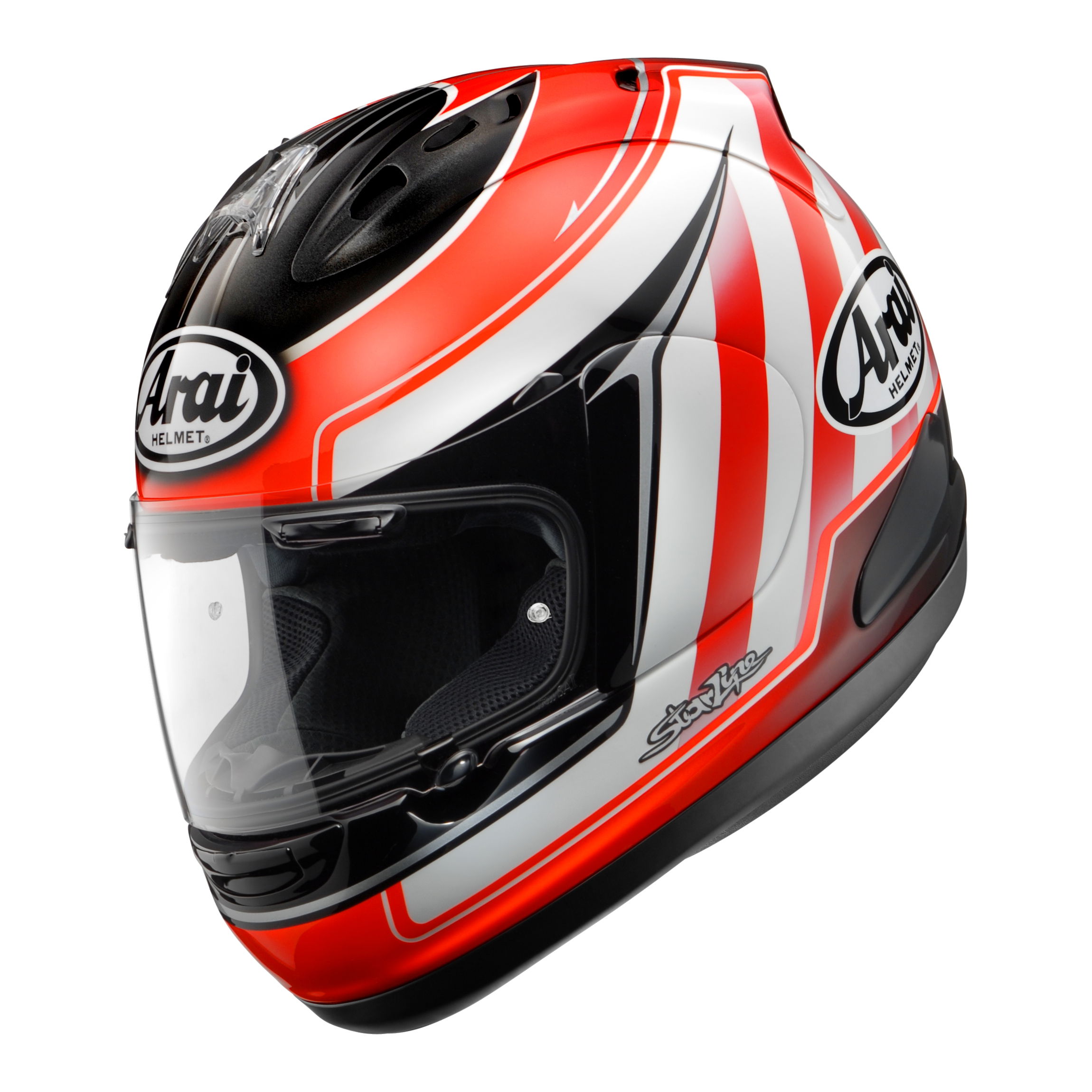 Arai unveil 2010 RX7GP Nicky Hayden rep Visordown