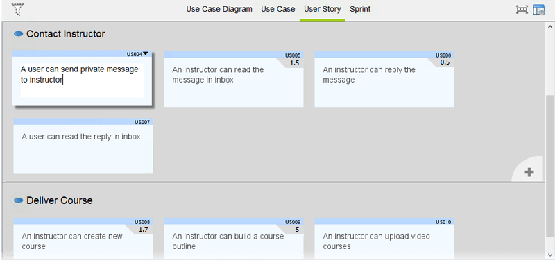 Advanced User Story Tools