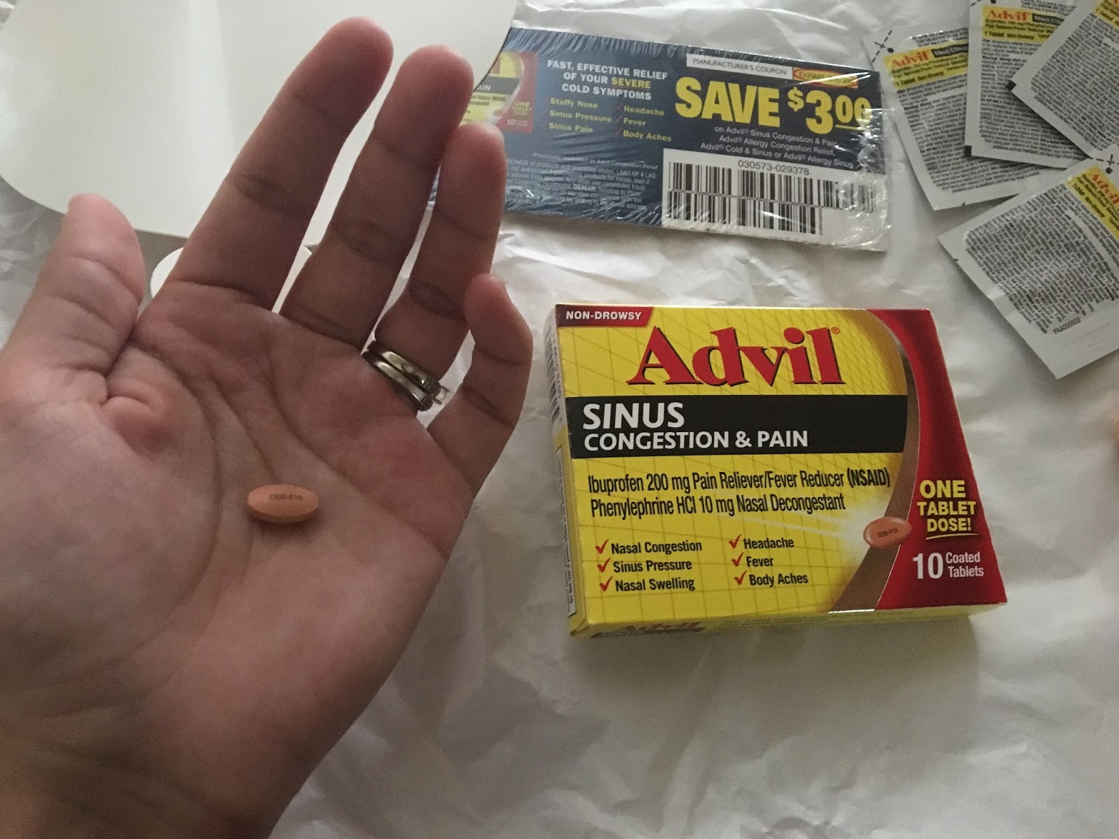 Can I Take Adderal And A Sinus Cocktail Shot At The Same Time? Ward III