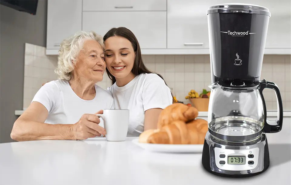 Overflow coffee maker Techwood TCA846 Wasserman.eu