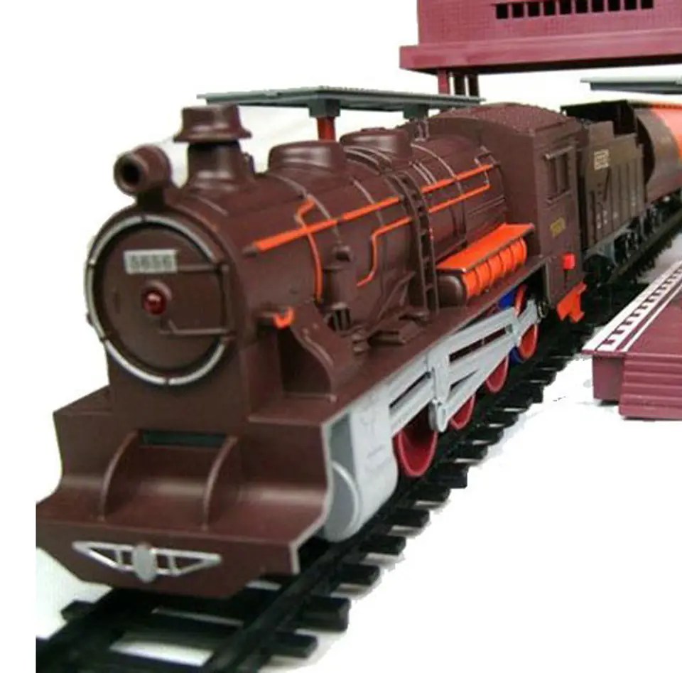 Realistic Fenfa Railway Steam + Freight Wagons Wasserman.eu