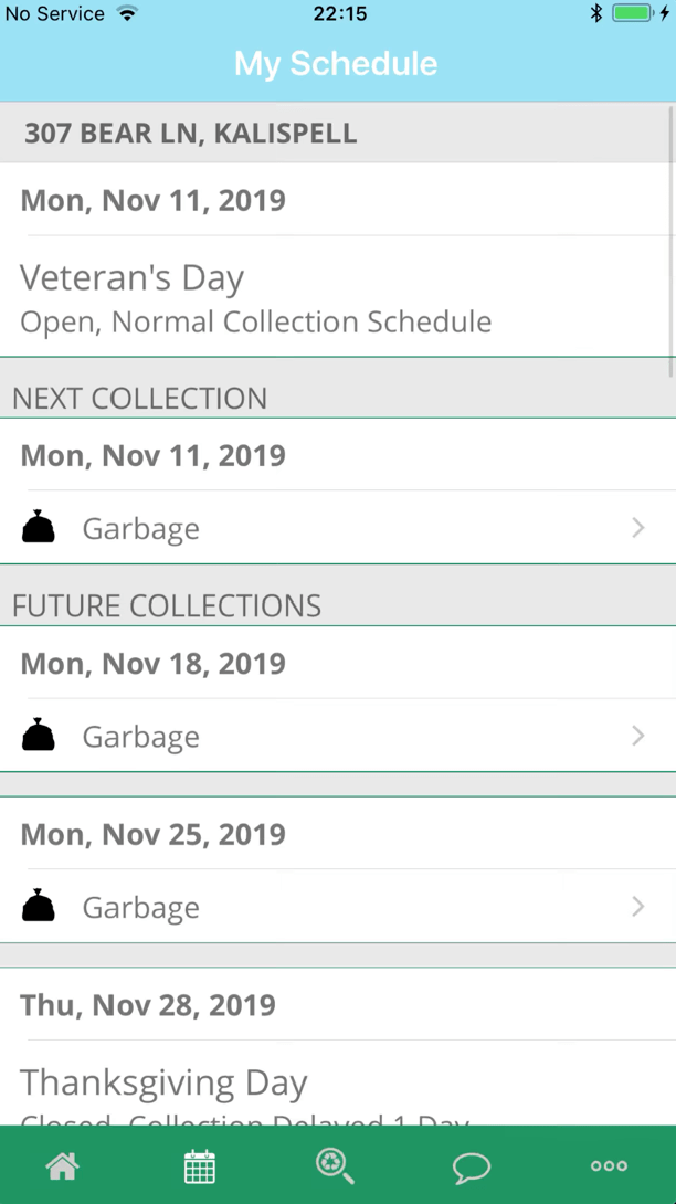 Download Our Evergreen Disposal App for Residential Customers
