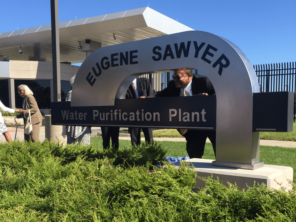 Purification Plant Renamed For Mayor Eugene Sawyer WBEZ Chicago