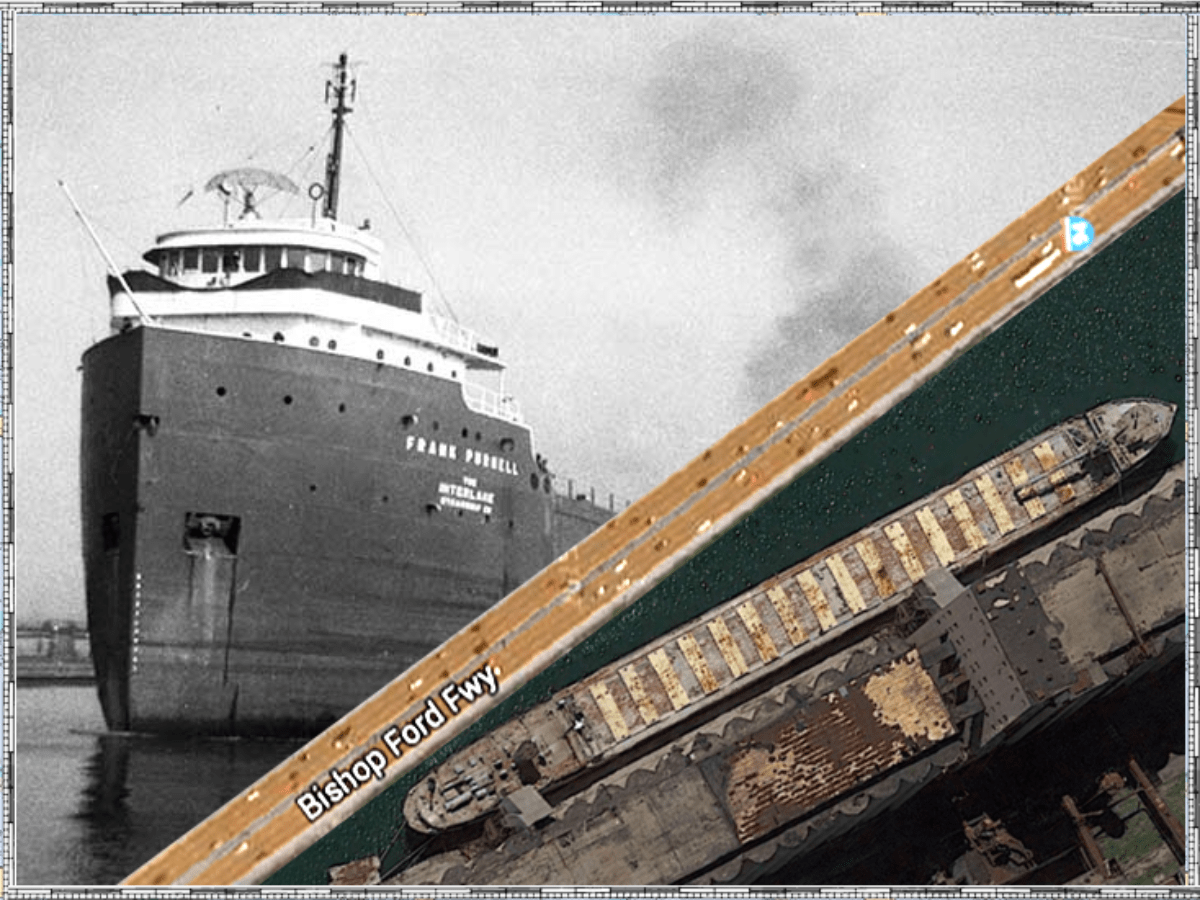 Mystery Boat Alone and Idle in a Waterlogged Corner of