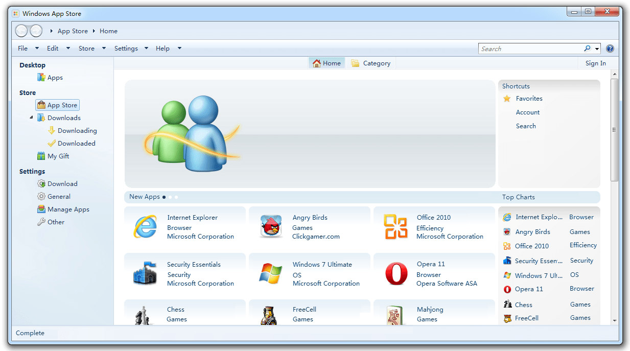 Images of Windows 8 App Store Leaked.