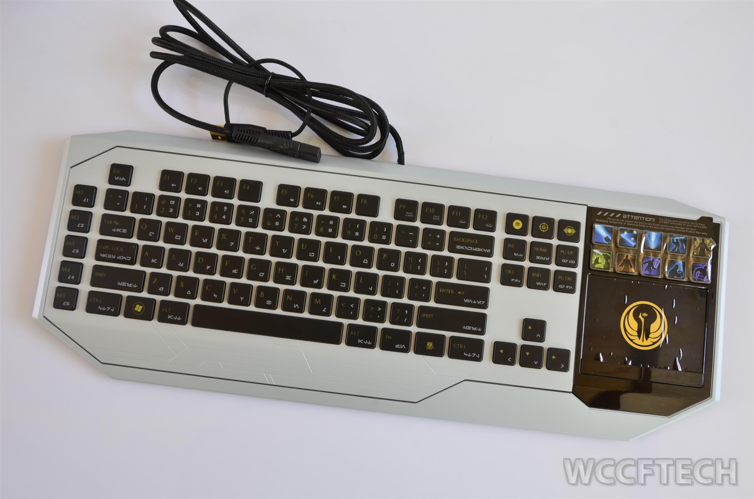 Razer Star Wars The Old Republic Gaming Keyboard Review