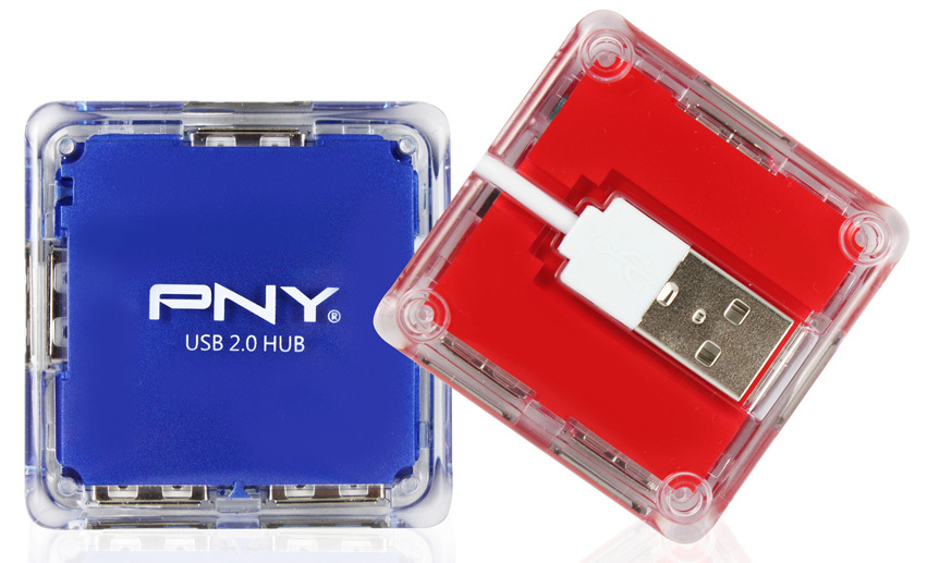 PNY Launches the Nifty Card Reader and 4Port USB Hub Controller