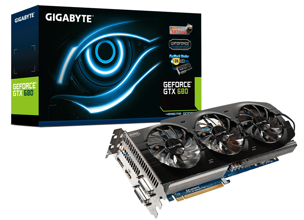 Gigabyte Introduces 4GB GeForce GTX 670 WindForce Series