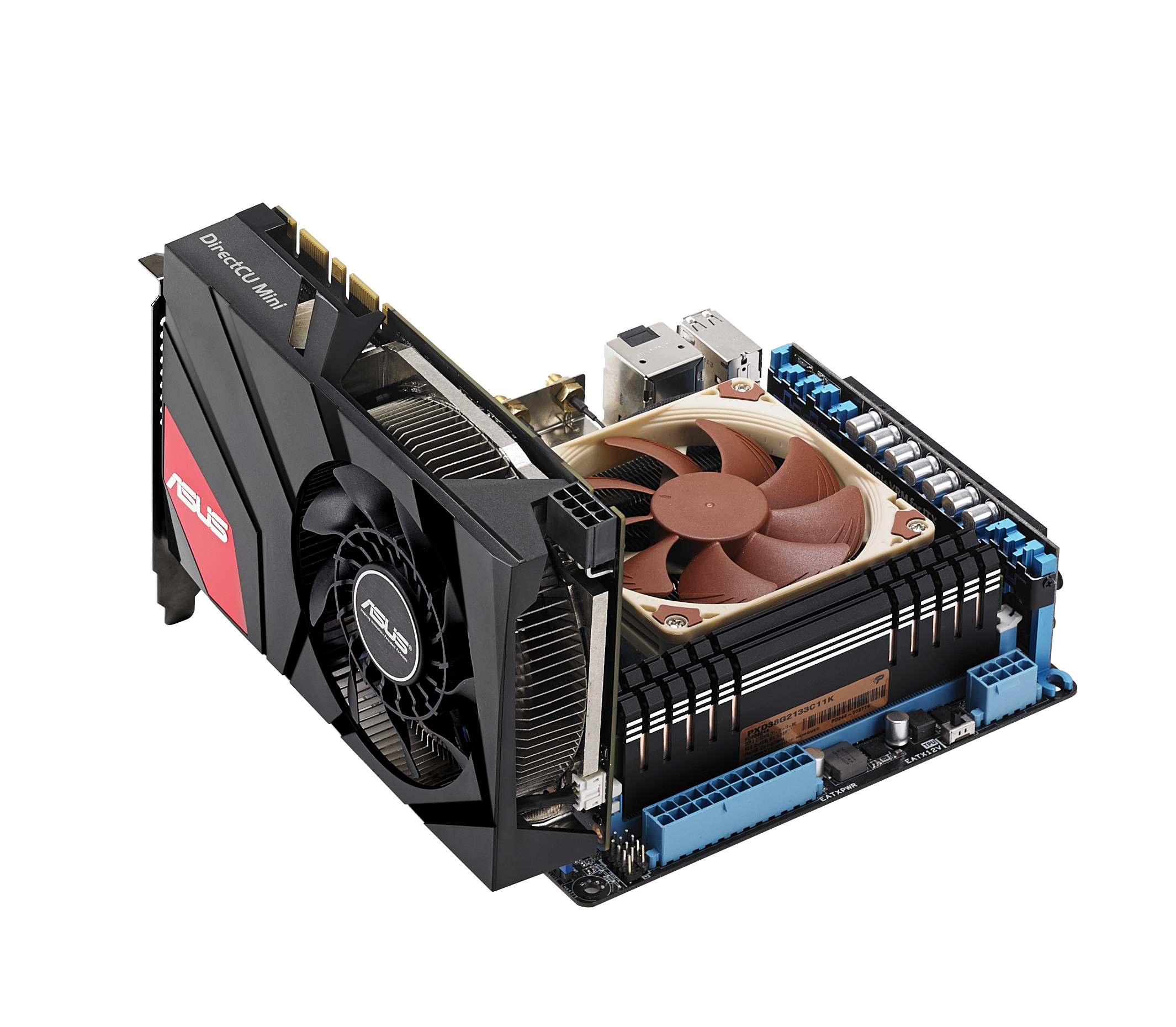 ASUS Shows Off Their GTX 670 DirectCU Mini Graphics Card Overclocked to 1006 MHz Boost