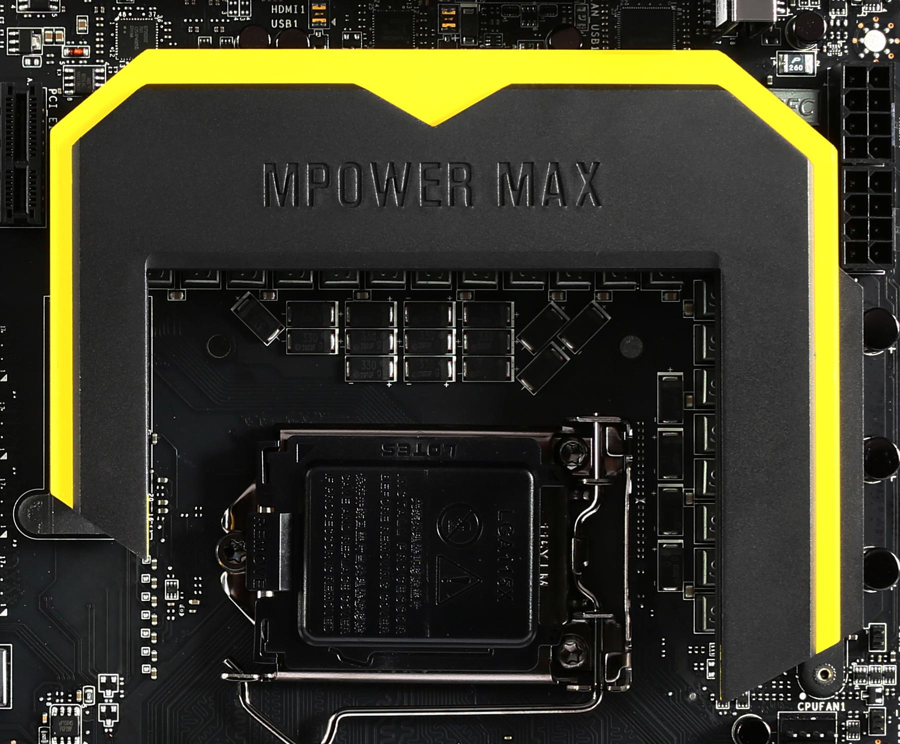 MSI Also Teases Z87 MPower MAX Motherboard With Military Class 4 Components
