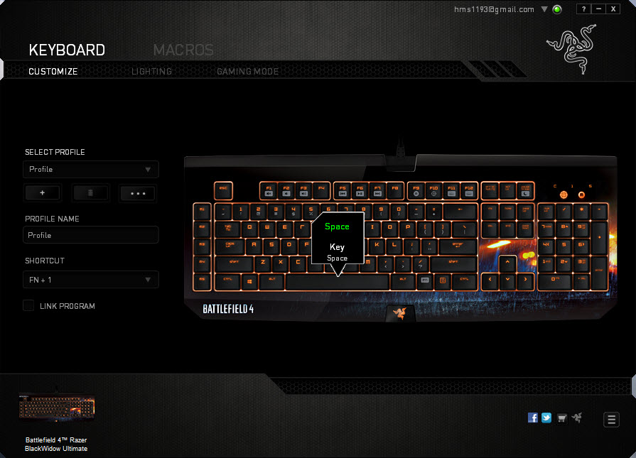 Razer BlackWidow Ultimate Battlefield 4 Collectors Edition Keyboard Review