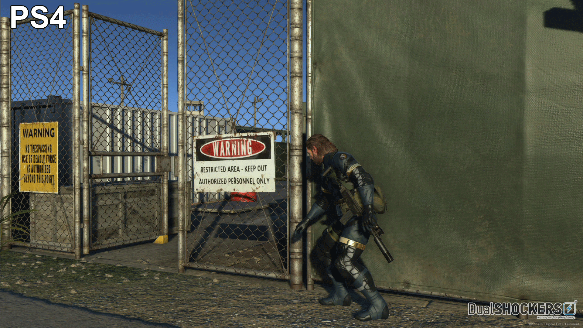 Metal Gear Solid V Ground Zeroes Screenshot Comparison Released PS4