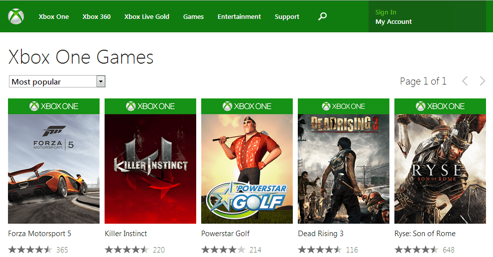 Xbox One Digital Games Region Locked GAMESQL