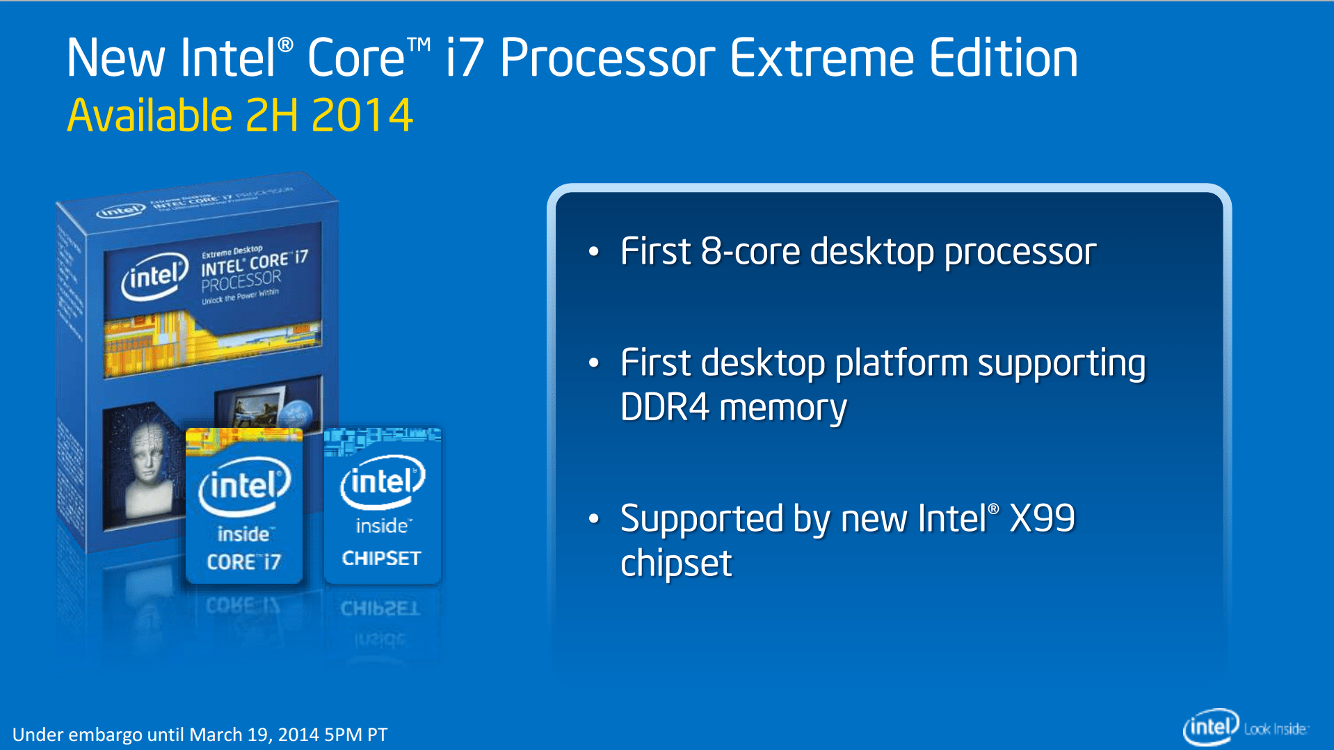Intel HaswellE Core i75960X, Core i75930K, Core i7