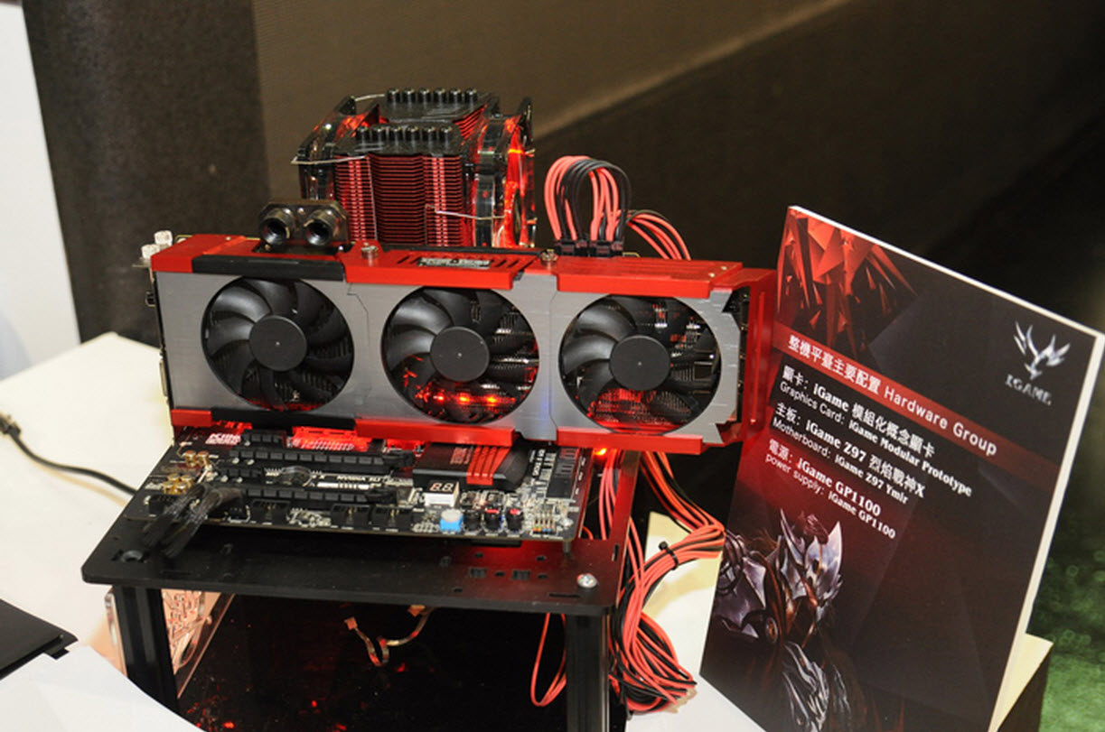 Colorful Aiming For Modular Cooling and New Concept