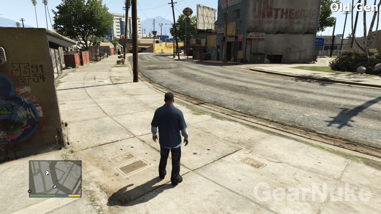 NextGen GTA V 1080p vs LastGen GTA V 720p Screenshot