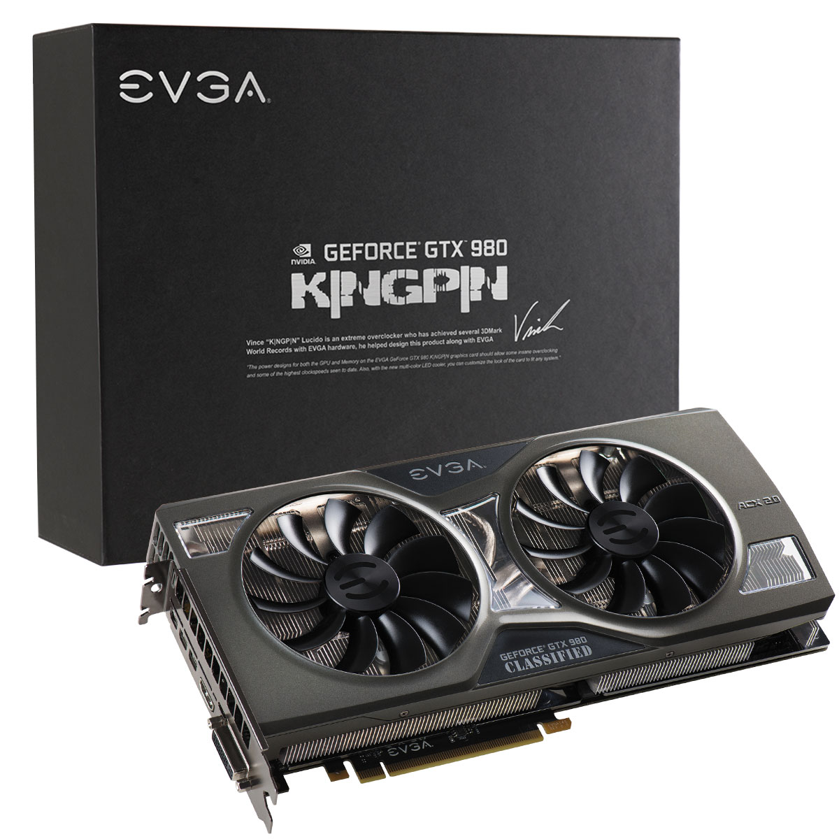 EVGA GeForce GTX 980 KINGPIN ACX Graphics Card Unleashed