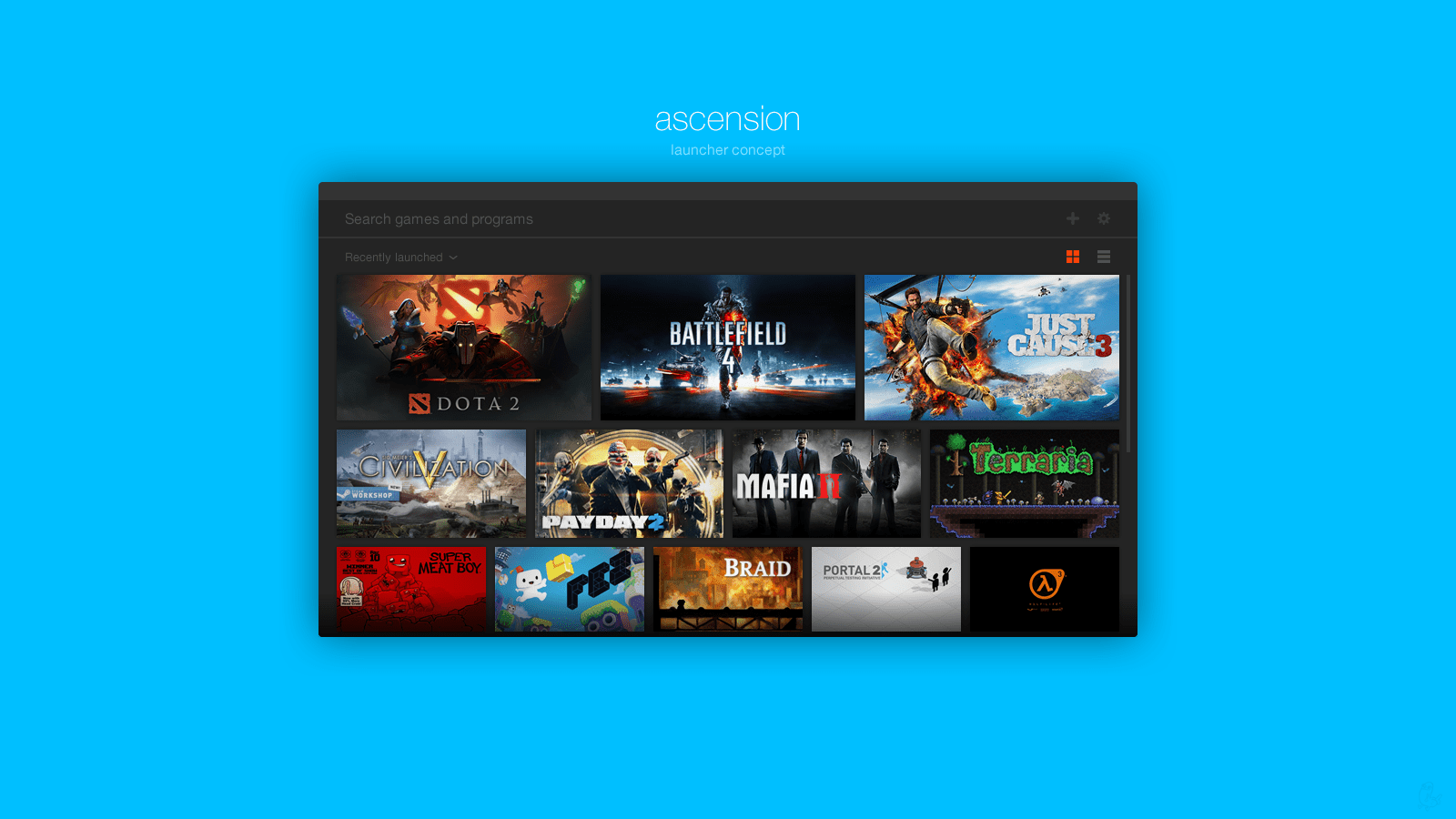 Project Ascension, One Game Launcher To Rule Them All