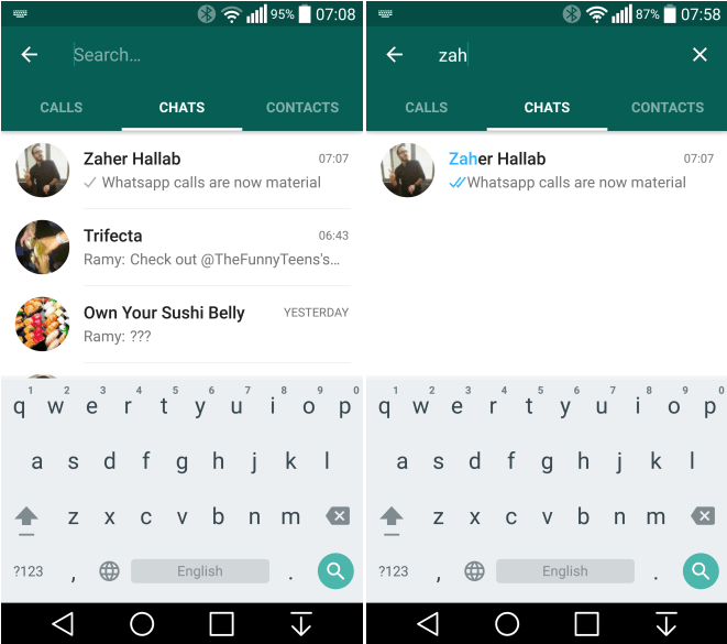 New Whatsapp Beta Released, Features Improved Material Design UI, New