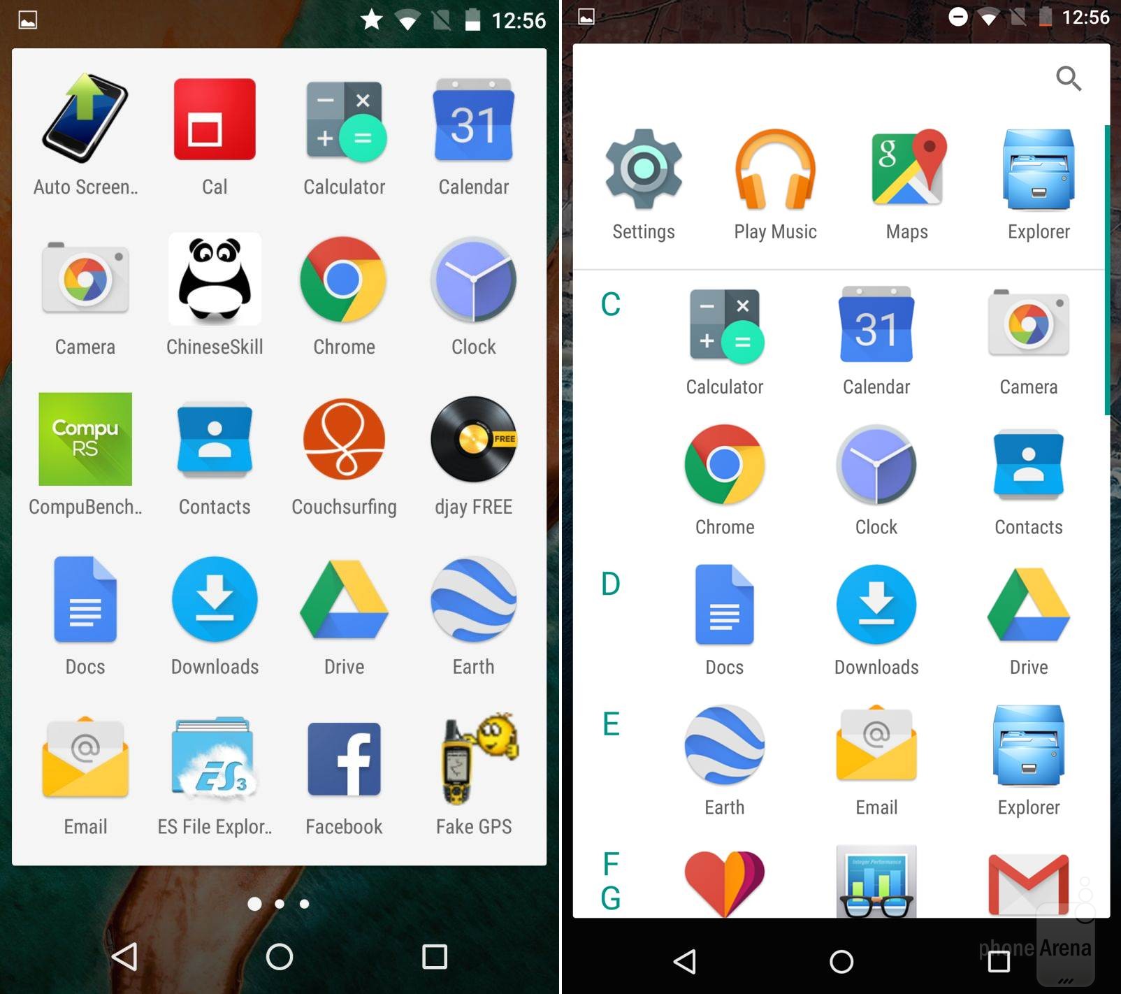 Android M vs Android Lollipop Pictorial Comparison