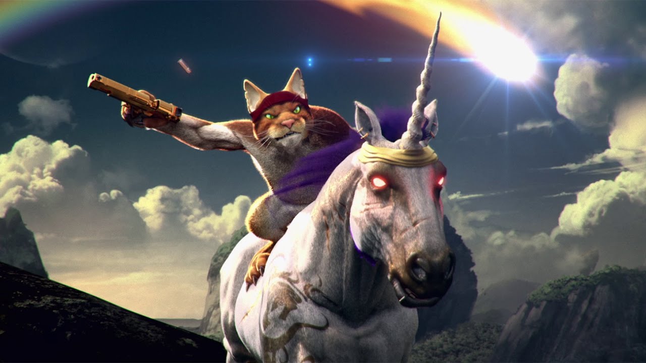 Trials Fusion Awesome Level MAX DLC Gameplay Trailer Has a Unicorn