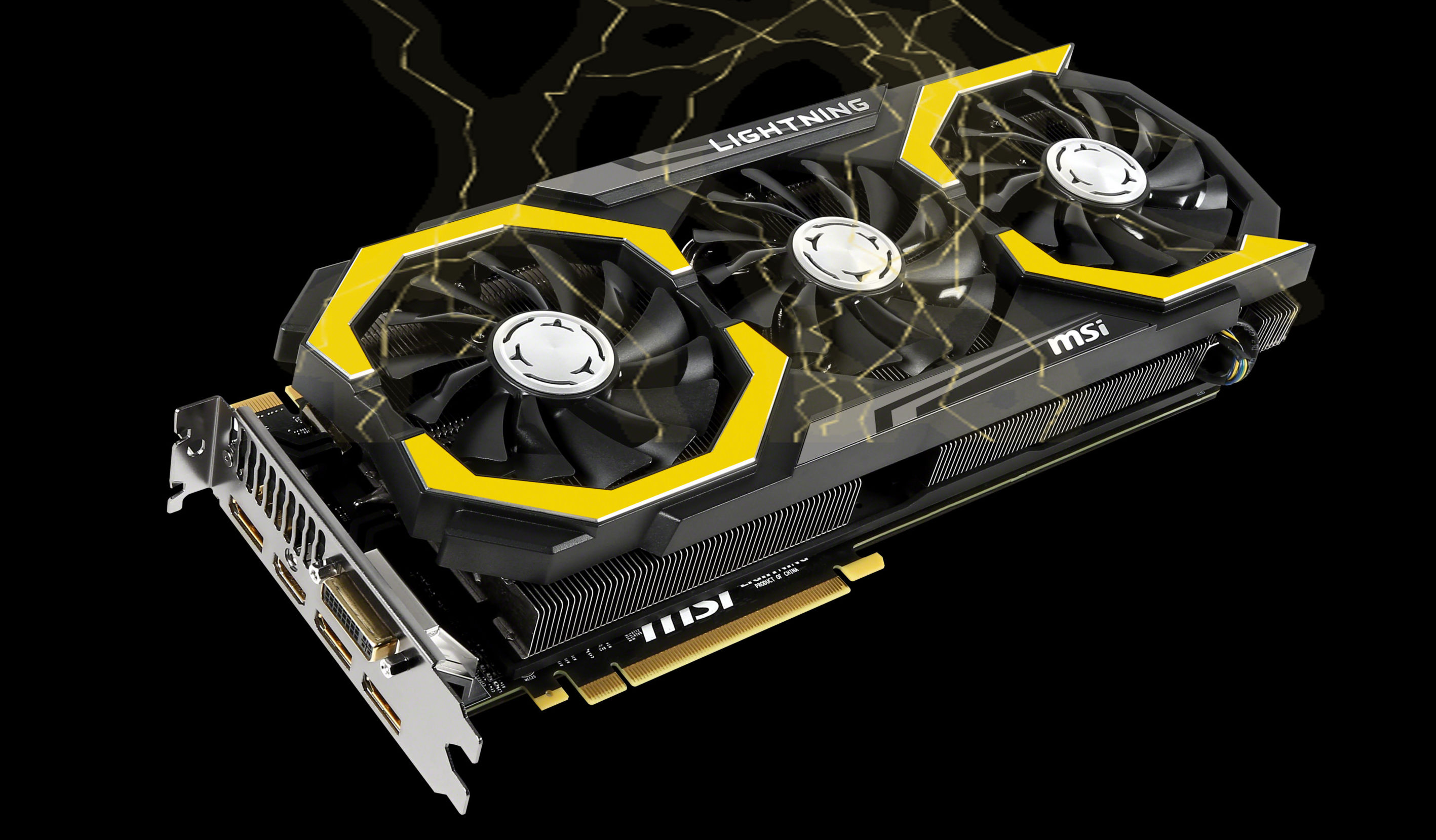 MSI GeForce GTX 980 TI Lightning Strikes Thunder Tri