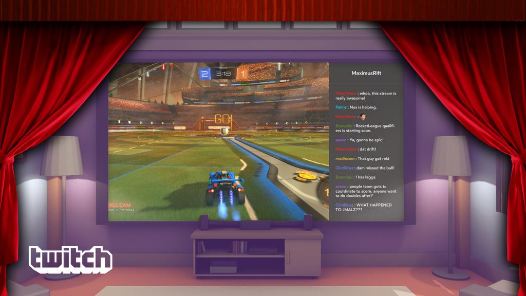 Video Viewing Apps in VR Coming to Oculus Rift Watch Twitch in VR