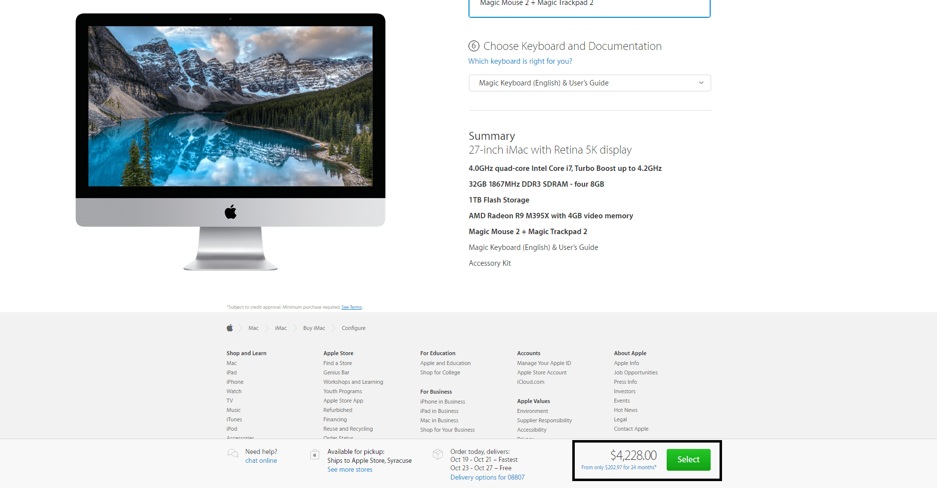 Here Is How Much The Highest Configured 27 inch iMac Is Going To Cost You